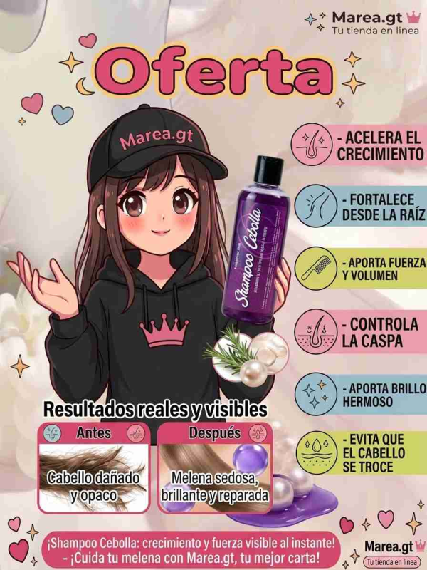 SHAMPOO CEBOLLA ARTESANAL